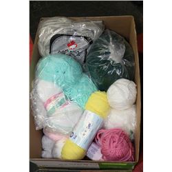 BOX FULL OF YARN