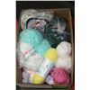 Image 1 : BOX FULL OF YARN