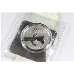 2011 CANADIAN 20 DOLLAR SILVER COIN