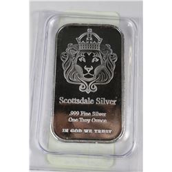 1oz .999 SILVER BAR