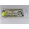 Image 1 : GEM UNC 1973 CANADIAN ONE DOLLAR BANKNOTE