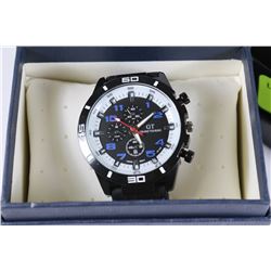 GT GRANDE TOURING MEN'S WATCH RUBBER STRAP