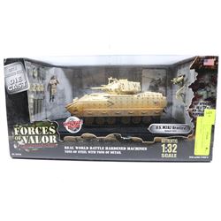 AUTHENTIC 1:32 SCALE MODEL TANK U.S. M2A2