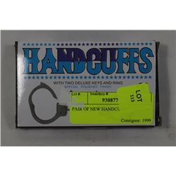 PAIR OF NEW HANDCUFFS