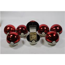 24K GOLD PLATED POKEMON CARD IN POKEBALL X7