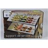 Image 1 : 2 TIERED BUFFET SERVER