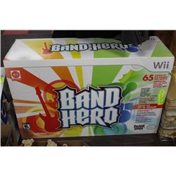NEW NINTENDO WII BAND HERO KIT
