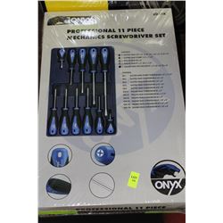 11 PIECE MECHANICS SCREWDRIVER SET