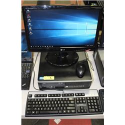 BUSINESS CLASS HP iNTEL i3/4GB/ WIN 10 PRO DESKTOP