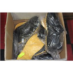 5 PAIRS OF RUBBER OVER SHOES - SIZE XL