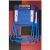 Image 1 : SET OF 2 SPIDERMAN CHILDRENS FOLDING CHAIRS