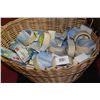 Image 1 : BASKET FILLED WITH NEW PACKAGES OF MASKING TAPE