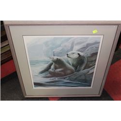 LTD ED SIGNED PRINT W COA- BY B.MUIR OTTER COVE