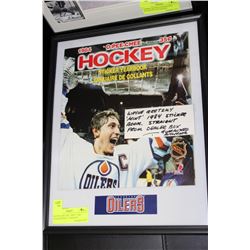 WAYNE GRETZKY "MINT" 1984 STICKER BOOK - STRAIGHT