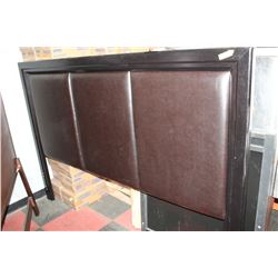 WOODEN & LEATHERETTE KING SIZED HEADBOARD
