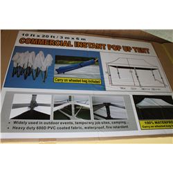 NEW 10' X 20' COMMERCIAL INSTANT POP UP TENT