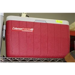 COLEMAN PULLEY LITE 48 CAMP COOLER