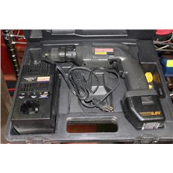 CRAFTSMAN 9.6 VOLT CORDLESS DRILL