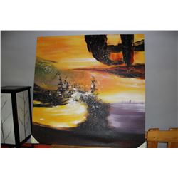 LARGE ABSTRACT CANVAS PRINT