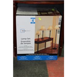 NEW IN BOX LAMP SET