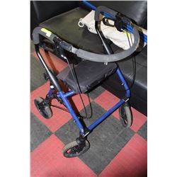 EVOLUTION ADULT FOLDING WALKER