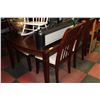 Image 1 : SHOWHOME DINNING TABLE AND 4 CHAIRS