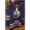 Image 1 : OFFICIAL OILERS HOCKEY JERSEY - SIZE LARGE