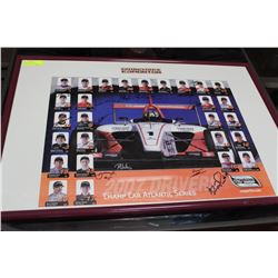 GRAND PRIX EDMONTON AUTOGRAPHED DISPLAY POSTER
