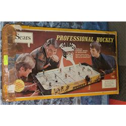 VINTAGE SEARS PROFESSIONAL HOCKEY TABLE GAME
