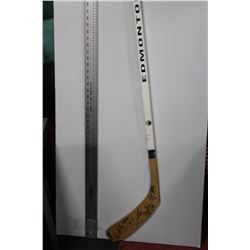 EDMONTON OILER'S HOCKEY STICK W/