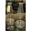 Image 1 : PAIR OF VINTAGE OIL LAMPS