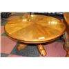 Image 4 : ESTATE SKLAR AND PAPLAR WOODEN 3 PC COFFEE TABLE SET
