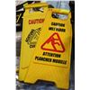Image 1 : PAIR OF WET FLOOR SIGNS