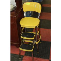UNIQUE VINTAGE STEP CHAIR