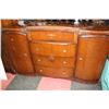 Image 1 : ANTIQUE OAK SIDEBOARD