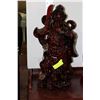 Image 1 : LARGE RED & BLACK POLYRESIN LOYALTY WARRIOR