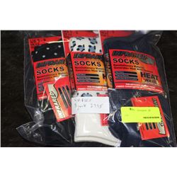 PK OF 3 LADIES INFRARED SOCKS