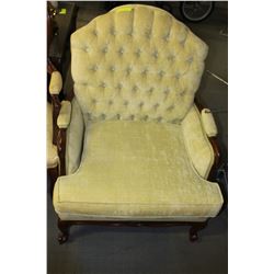 MODERN FRENCH PROVINCIAL ARMCHAIR
