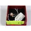 Image 1 : .925 SILVER FRESH WATER PEARL RING - SIZE 5