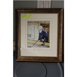 FRAMED & SIGNED PRINT " CHANGE ON THE FLY"