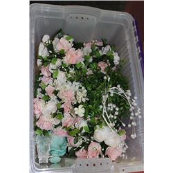 TOTE OF ASSORTED ITEMS