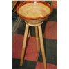 Image 1 : WOODEN SALAD BOWL & STAND