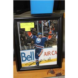 OILER "GLEN ANDERSON" SIGNED PHOTO