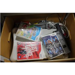 NINTENDO Wii INCLUDES FIT BOARD, TWO CONTROLLERS,