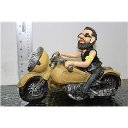 SOLAR GARDEN LIGHT ON CHOICE: MOTORCYCLE