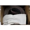 Image 1 : BOX OF BELT SANDING PAPER W/ HIGH HEAT GLOVES