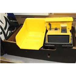 TWO VINTAGE TONKA TRUCKS