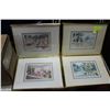 Image 1 : SET OF FOUR JOYCE KAMIKURA  PICTURES - FRAMED,