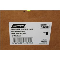 BOX OF SPEED LOCKS BACK UP PADS