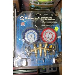 MASTER COOL CHARGING TESTING MANIFOLD GAUGE SET
